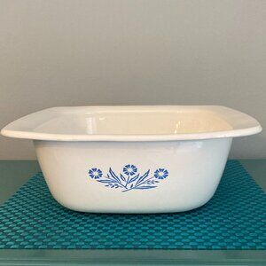 Corning Ware Blue Cornflower 4 Qt Dutch Oven NOS